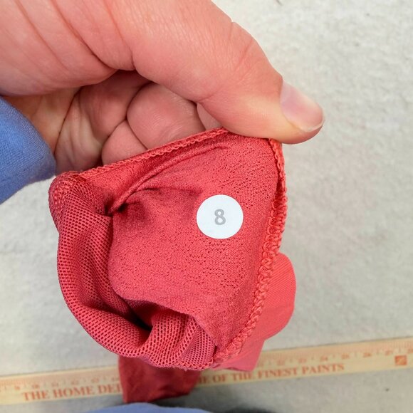 Lululemon Free to be Wild Strappy Tank Top Semi-Open Swoop Back Size 8 - Picture 5 of 7